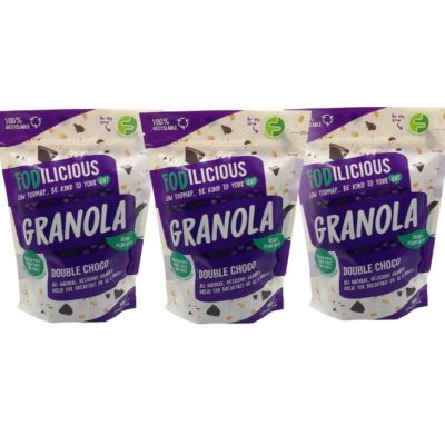 Fodilicious Chocolate Granola 3 Packs