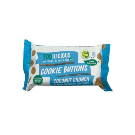 Fodilicious Cookie Buttons Coconut Crunch - 30g