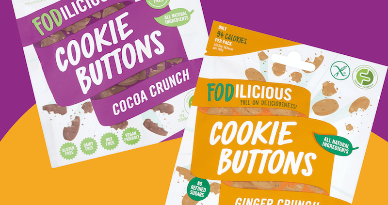 Healthy Snacks Fodilicious Cookie Buttons