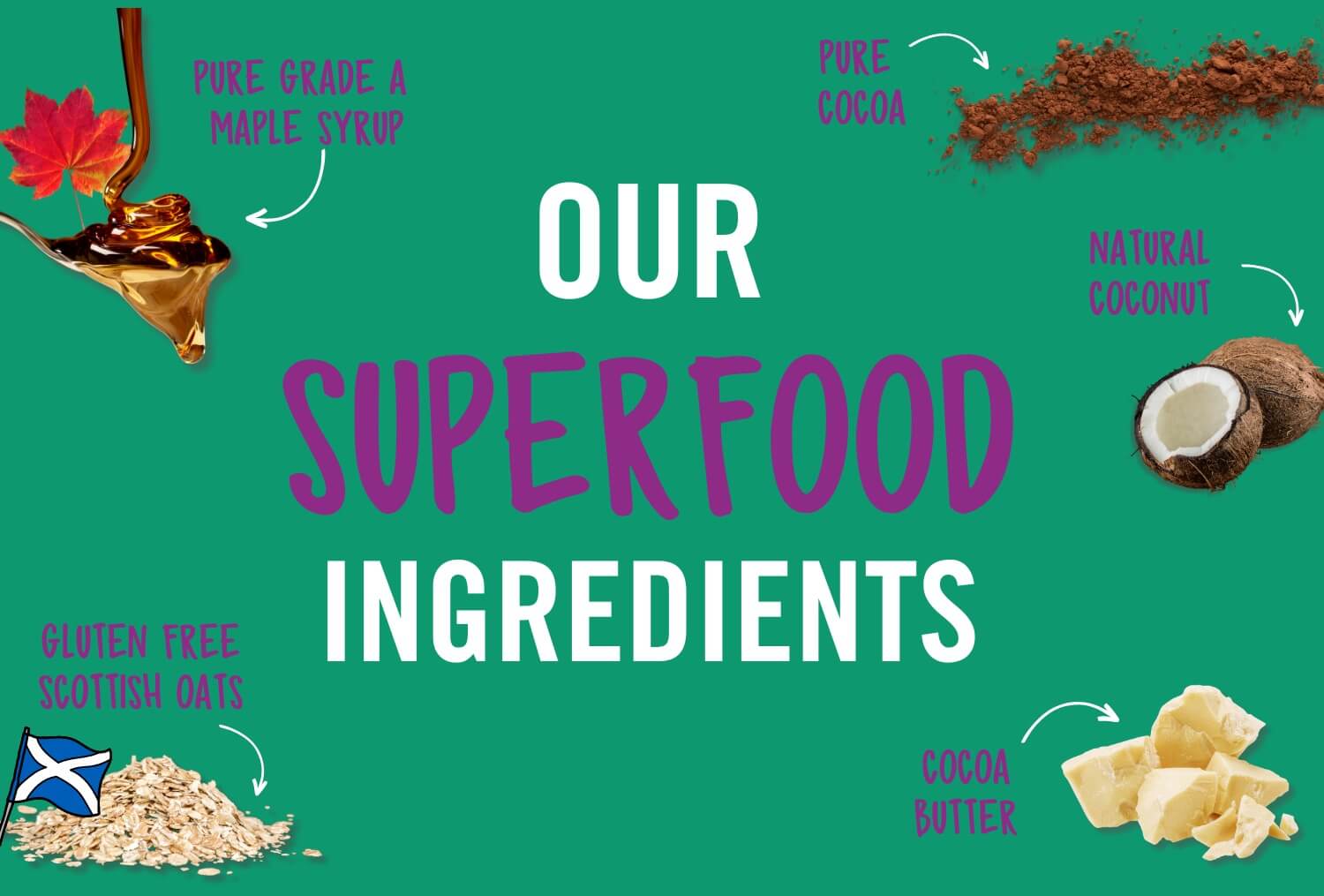 OUR SUPERFOOD INGREDIENTS