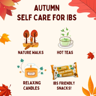 Autumn is here and let's remember that self care is key! 🍁 

Nature walks, hot green tea's, relaxing candles and of course our super tasty low FODMAP, gut friendly snacks are the perfect combo to relax, wind-down and get cosy🥰 

#lowfodmap #selfcare #ibs #ibsdiet #lowfodmapdiet #selfcaretips #livingwithIBS #guthealth #guthealthy #selflove #fodmapfriendly #autumnvibes #plantbased #allergylife #allergyfriendly #nutfreevegan #guthealthmatters